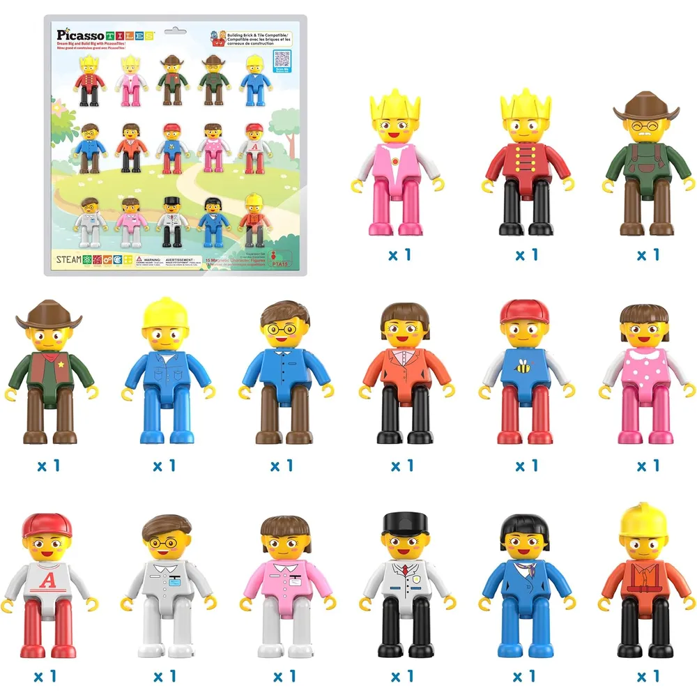 FIGURAS MAGNÉTICAS PERSONAJES GIRATORIOS PICASSOTILES