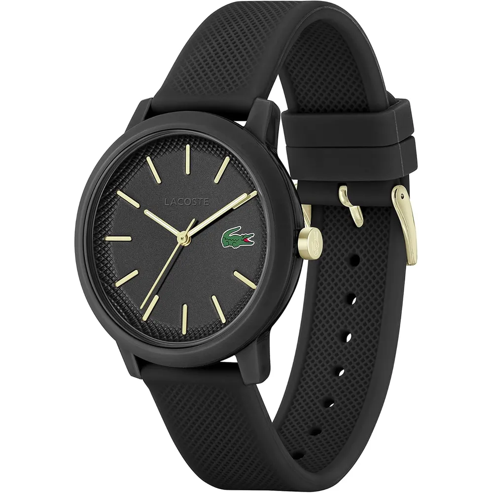 RELOJ LACOSTE 12.12 CUARZO HOMBRE - BLACK GOLD
