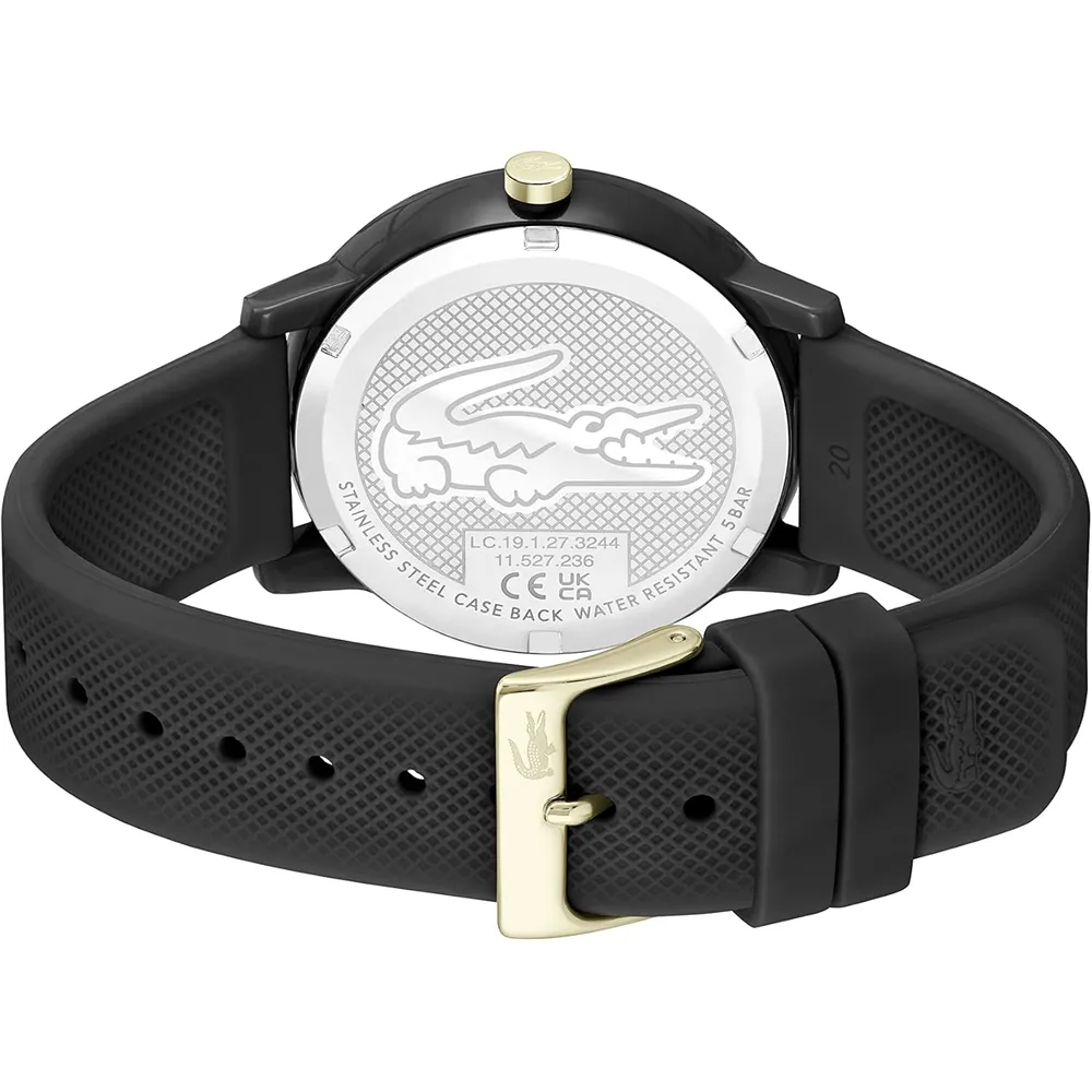 RELOJ LACOSTE 12.12 CUARZO HOMBRE - BLACK GOLD