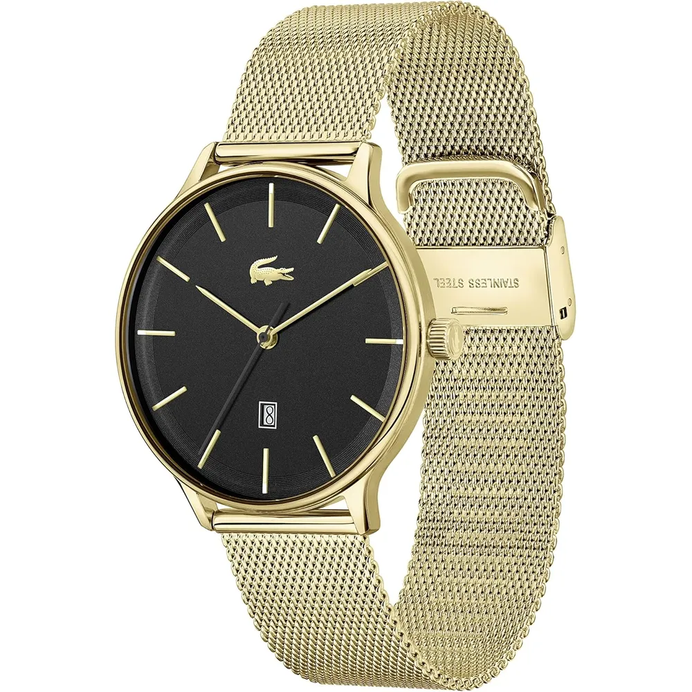 RELOJ LACOSTE CLUB CUARZO HOMBRE - Gold/Black