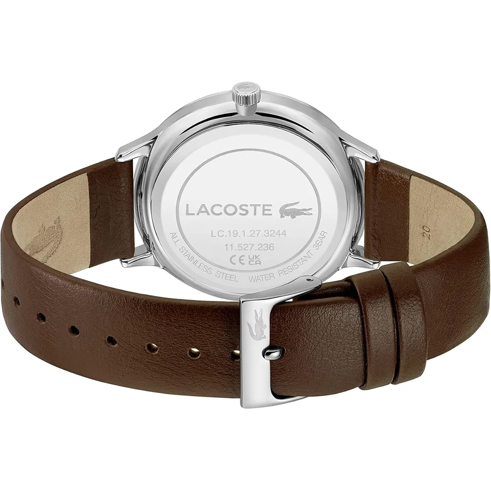 RELOJ LACOSTE CLUB CUARZO HOMBRE - BLACK/BROWN