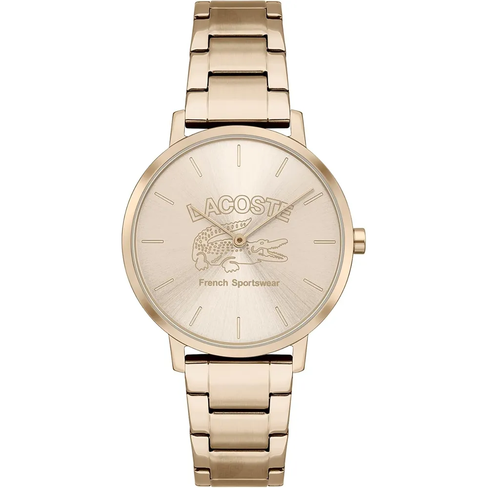 RELOJ LACOSTE CROCORIGIN 2H DE CUARZO 30M MUJER - PALE ROSE