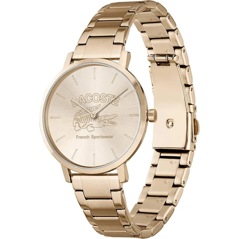 RELOJ LACOSTE CROCORIGIN 2H DE CUARZO 30M MUJER - PALE ROSE