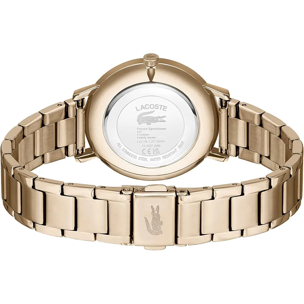 RELOJ LACOSTE CROCORIGIN 2H DE CUARZO 30M MUJER - PALE ROSE