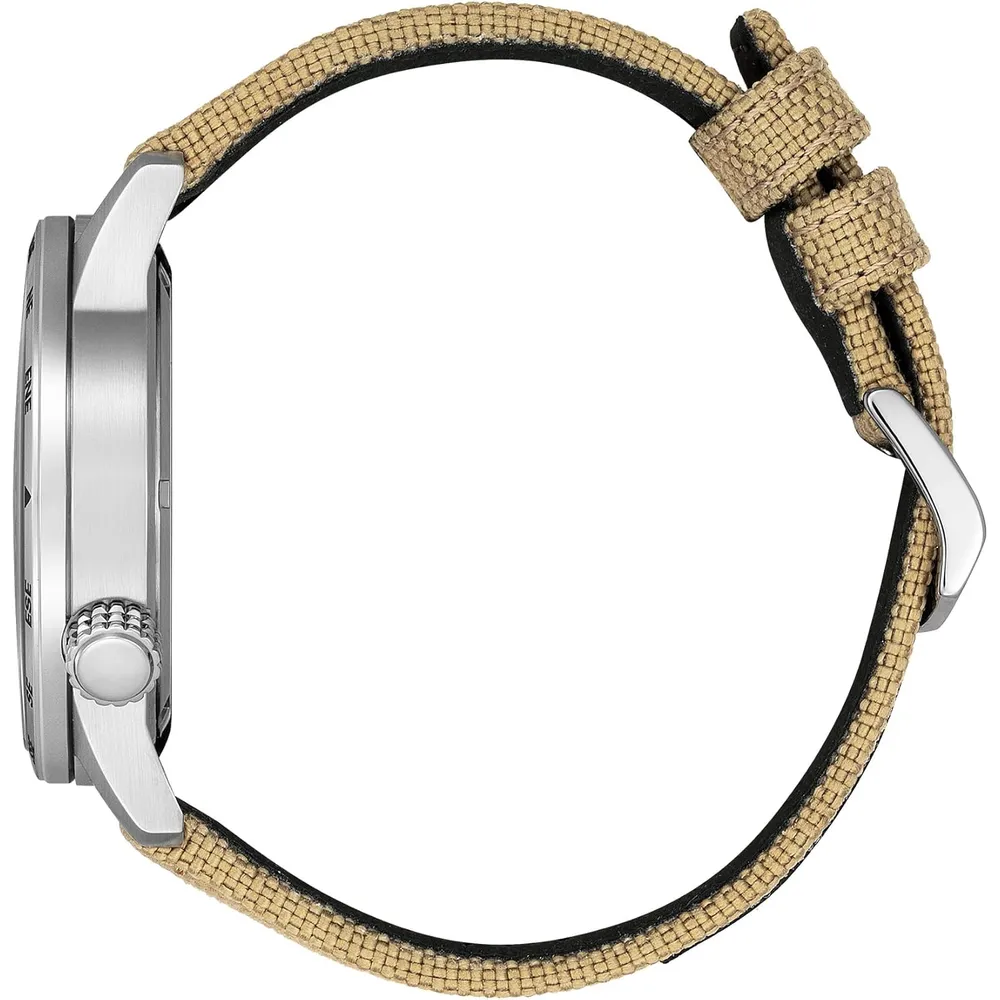 Citizen BM7550-01E reloj Avion Eco-Drive para hombre con correa khaki | Beige