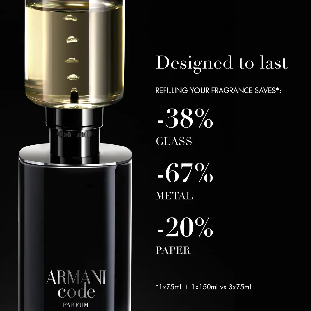 PERFUME ARMANI CODE PARFUM HOMBRE 4.2 OZ / 125 ML