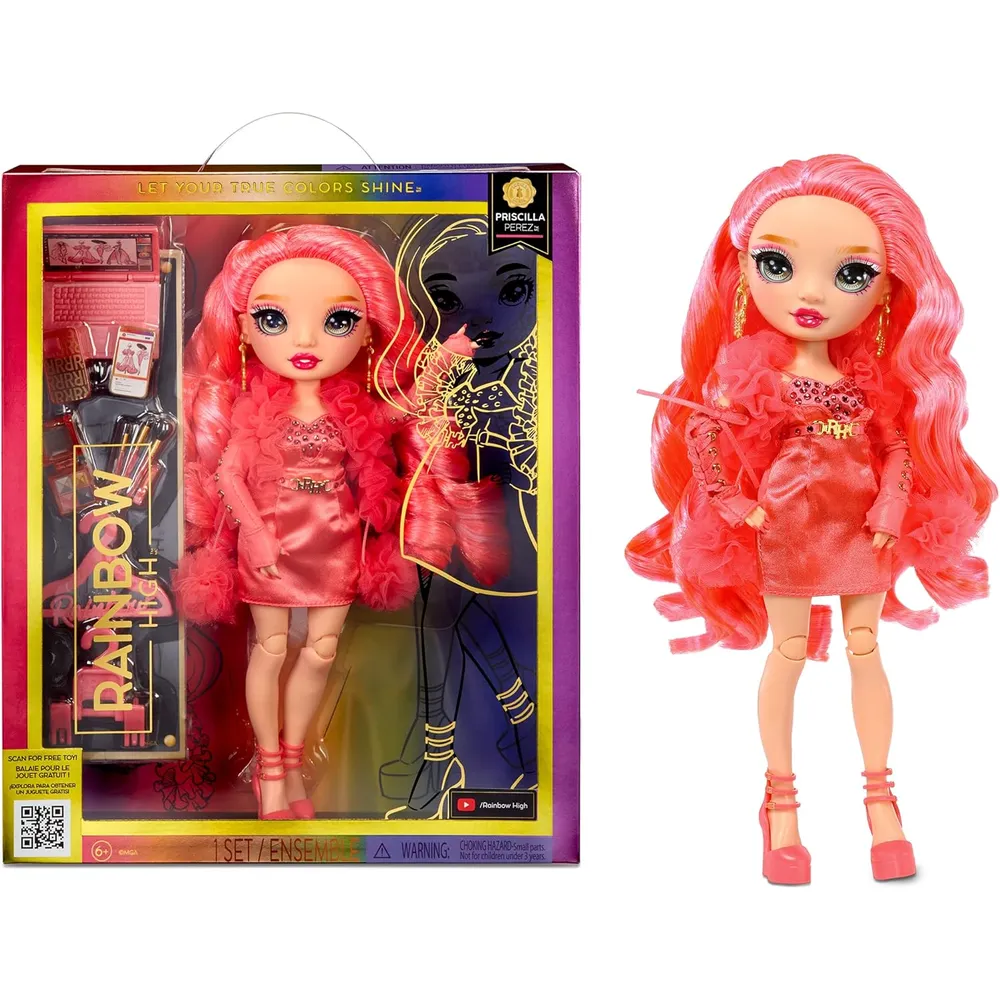 MUÑECA RAINBOW HIGH PRISCILLA CON ACCESORIOS