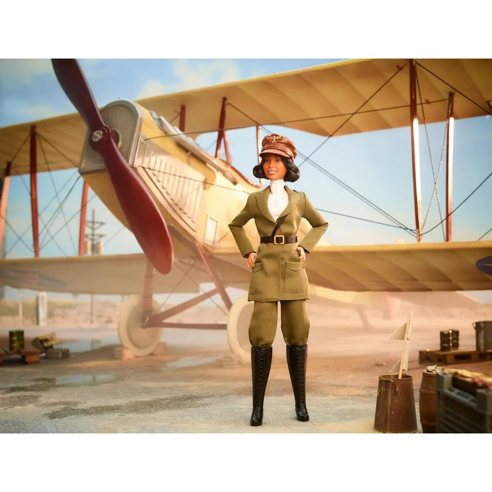 BARBIE MUÑECA BESSIE COLEMAN AVIADORA
