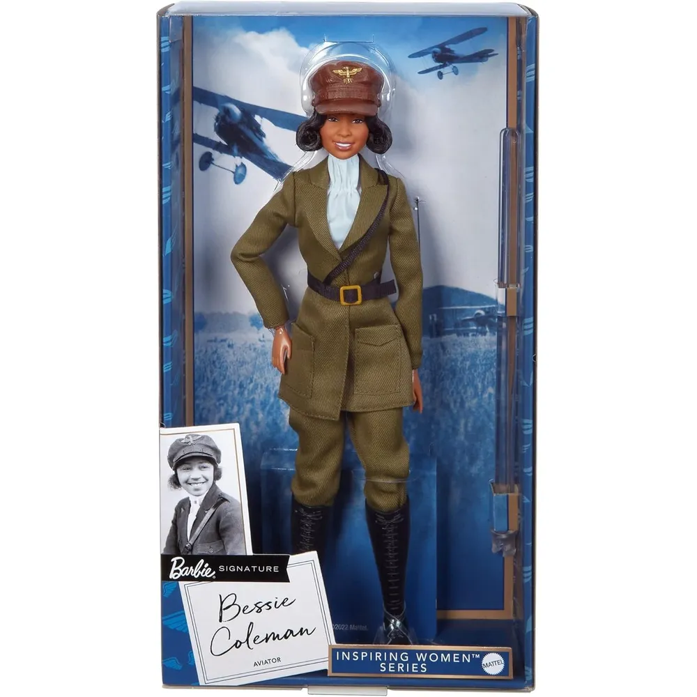 BARBIE MUÑECA BESSIE COLEMAN AVIADORA