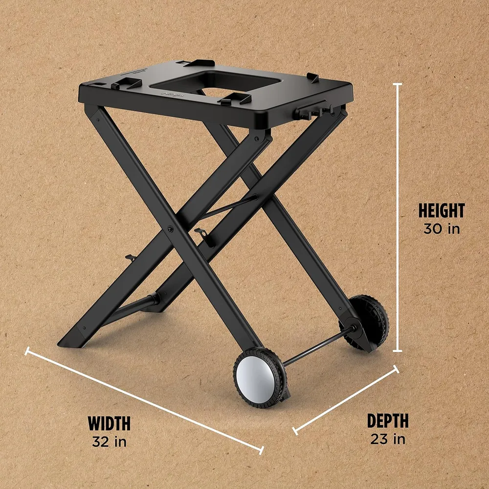 NINJA SOPORTE PLEGABLE WOODFIRE XSKSTAND | NEGRO