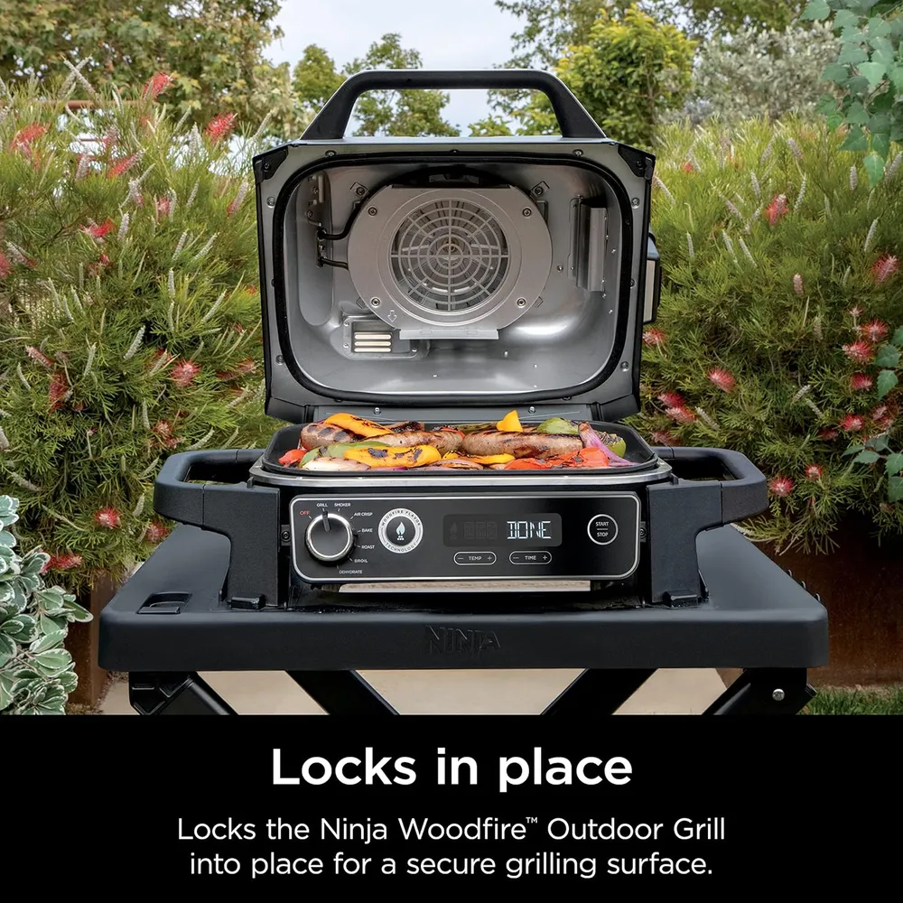 NINJA SOPORTE PLEGABLE WOODFIRE XSKSTAND | NEGRO