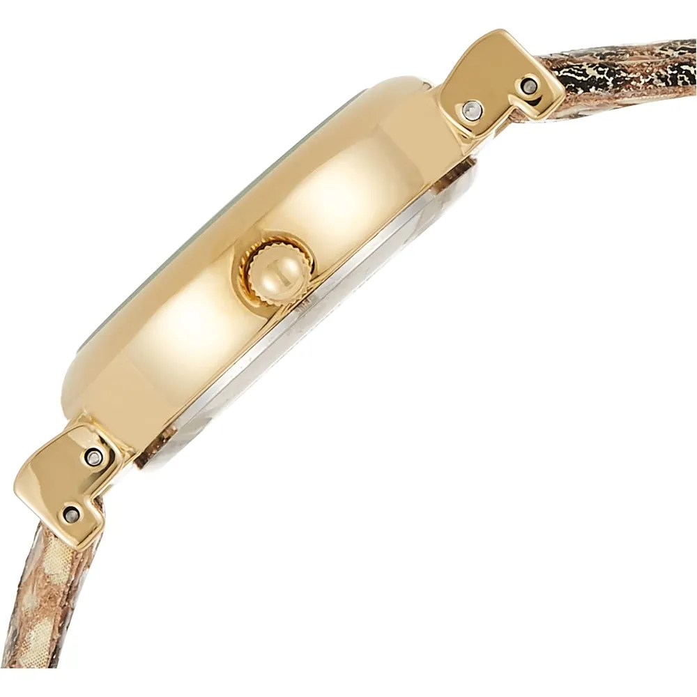 Anne Klein AK/2246CRHY reloj para mujer | 28 mm - Crema/Dorado