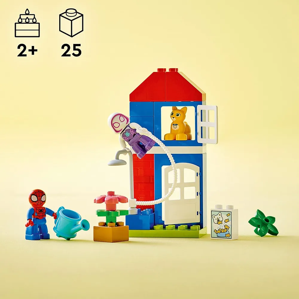 Lego Duplo Marvel casa de Spider-Man juguete de superhéroes para niños