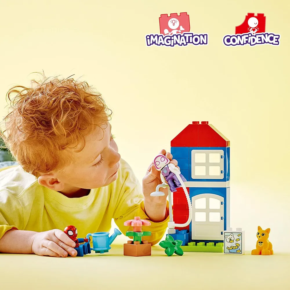 Lego Duplo Marvel casa de Spider-Man juguete de superhéroes para niños