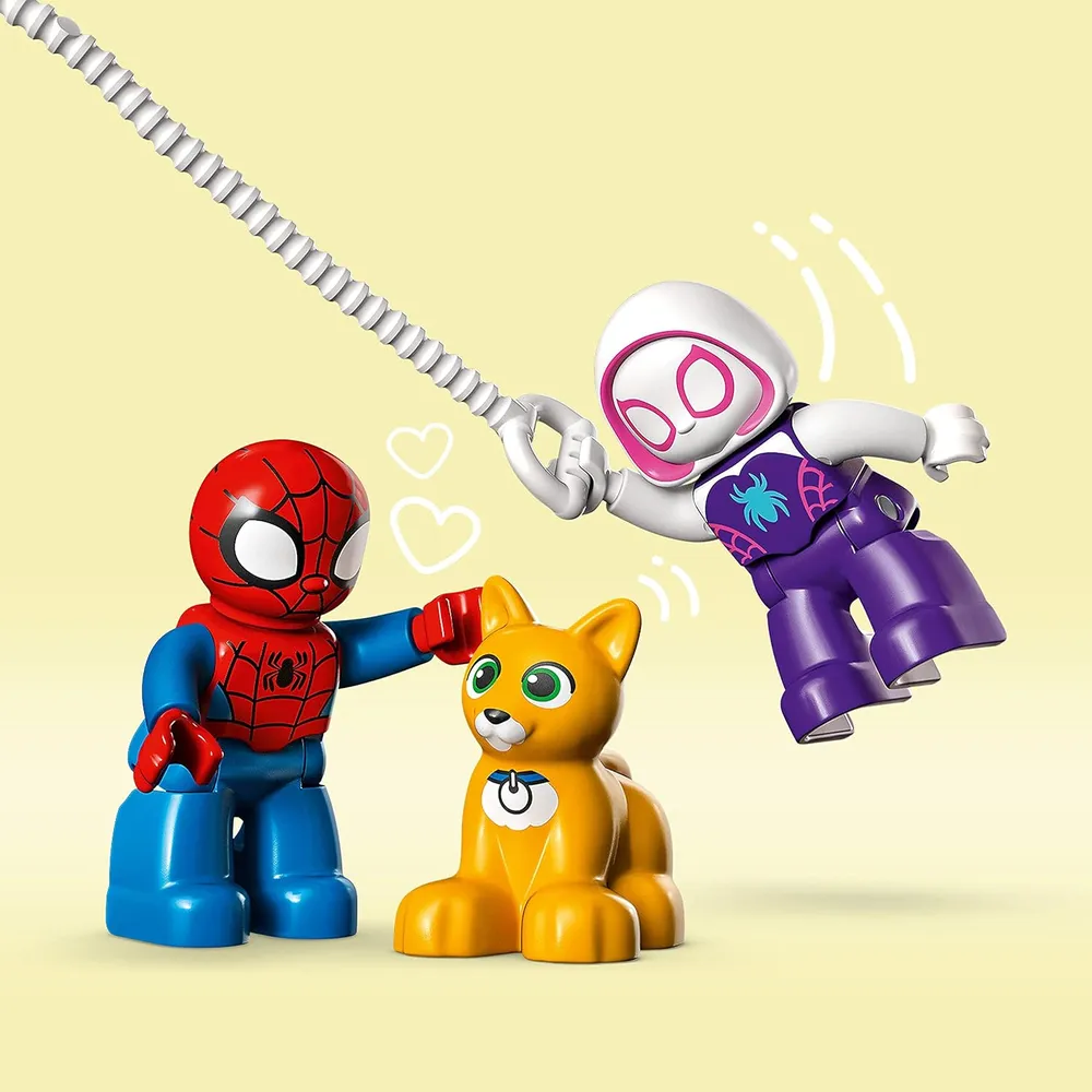 Lego Duplo Marvel casa de Spider-Man juguete de superhéroes para niños