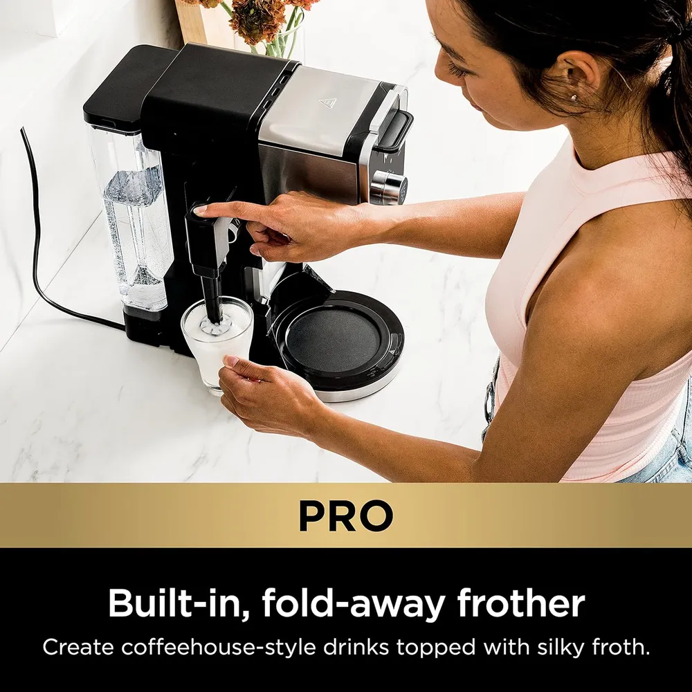 NINJA CAFETERA DUALBREW PRO 12 TAZAS / 1.8 L INDIVIDUAL Y DE GOTEO