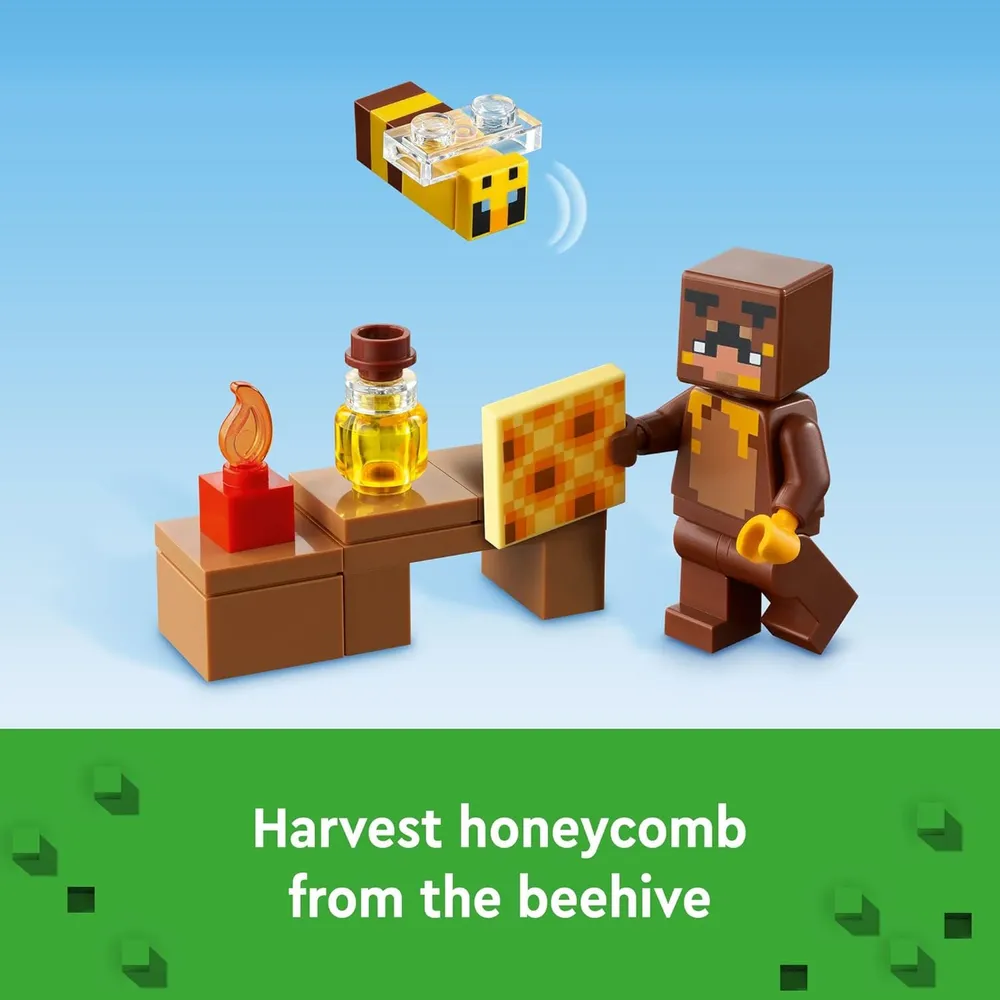b0bbsnz1kg_2_webp.webp Lego Minecraft cabaña de las abejas set de construcción con granja y figuras