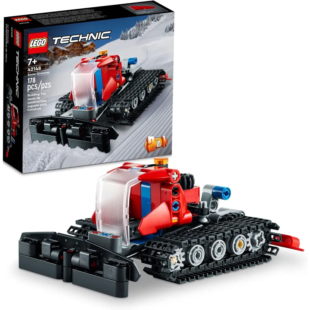 Lego Technic máquina pisanieves y moto de nieve set de construcción 2 en 1