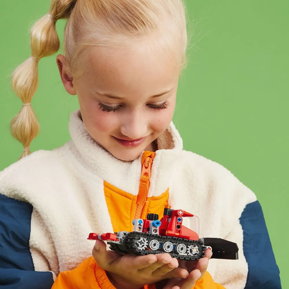 Lego Technic máquina pisanieves y moto de nieve set de construcción 2 en 1