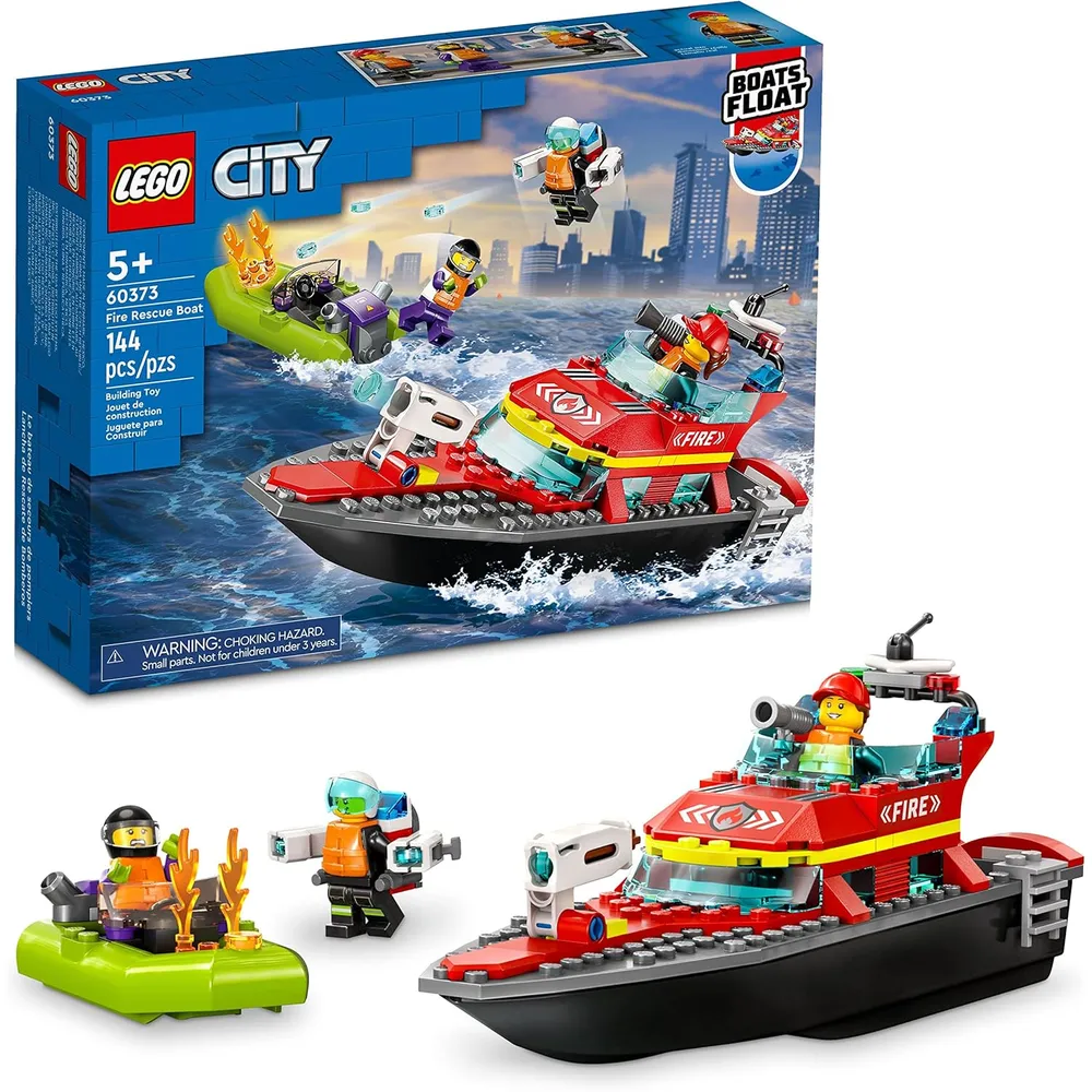 LEGO CITY BARCO DE BOMBEROS