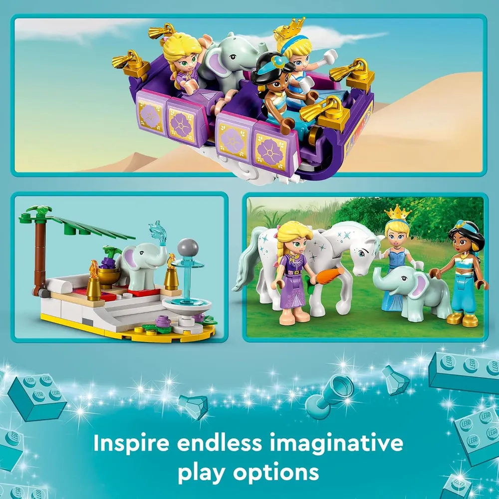 Lego Disney Princess Viaje Encantado set 3 en 1 con carruaje y globo aerostático