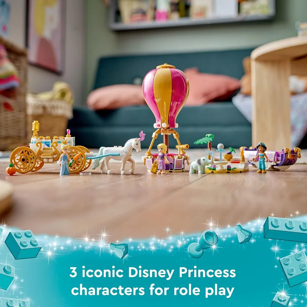 Lego Disney Princess Viaje Encantado set 3 en 1 con carruaje y globo aerostático