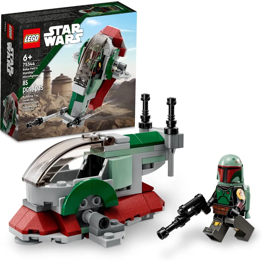 LEGO STAR WARS MICROFIGHTER BOBA FETT CON LANZADORES DE PROYECTILES