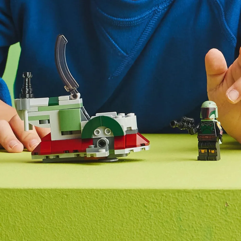 LEGO STAR WARS MICROFIGHTER BOBA FETT CON LANZADORES DE PROYECTILES