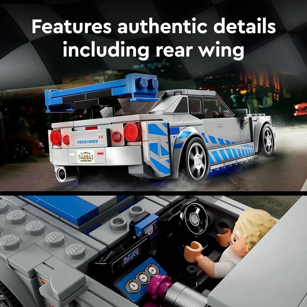 Lego Speed Champions Nissan Skyline GT-R set de coche de carreras coleccionable