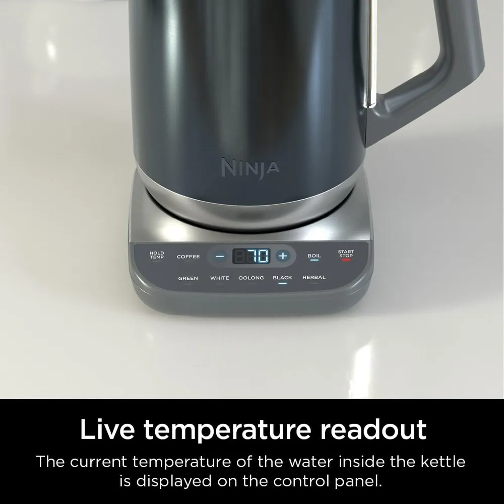 NINJA HERVIDOR ELÉCTRICO KT200BL 7 TAZAS / 1.66 L | AZUL