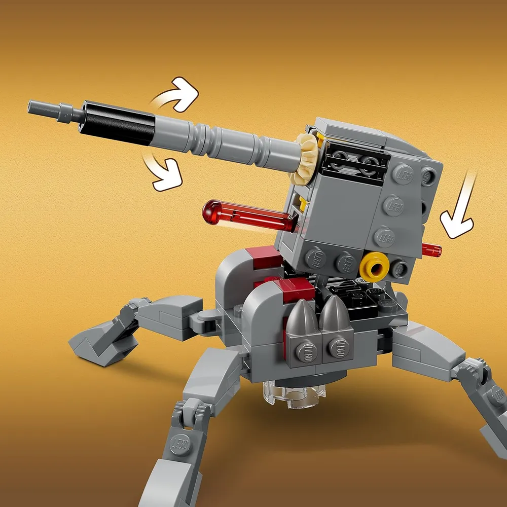 LEGO STAR WARS 501ST CLONE TROOPERS CON CAÑÓN Y SOLDADOS CLON