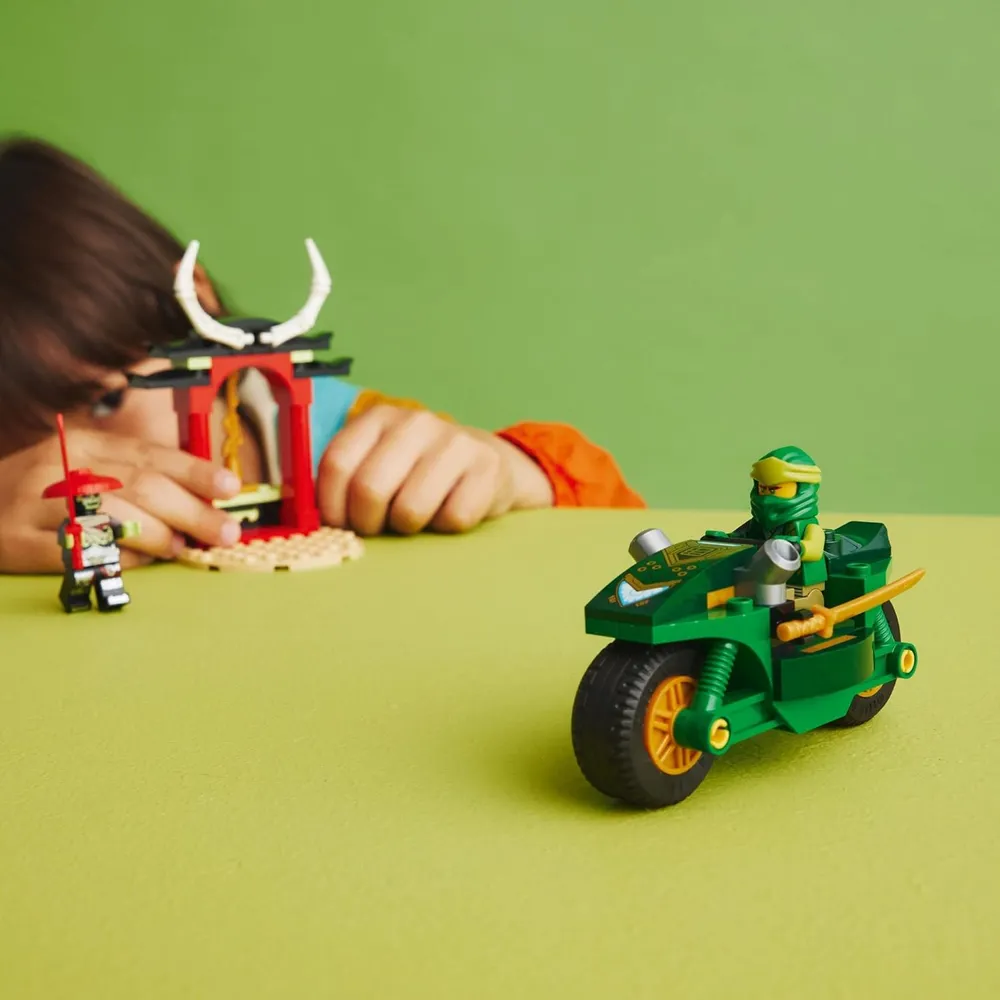 Lego Ninjago moto callejera ninja de Lloyd set fácil de armar para principiantes