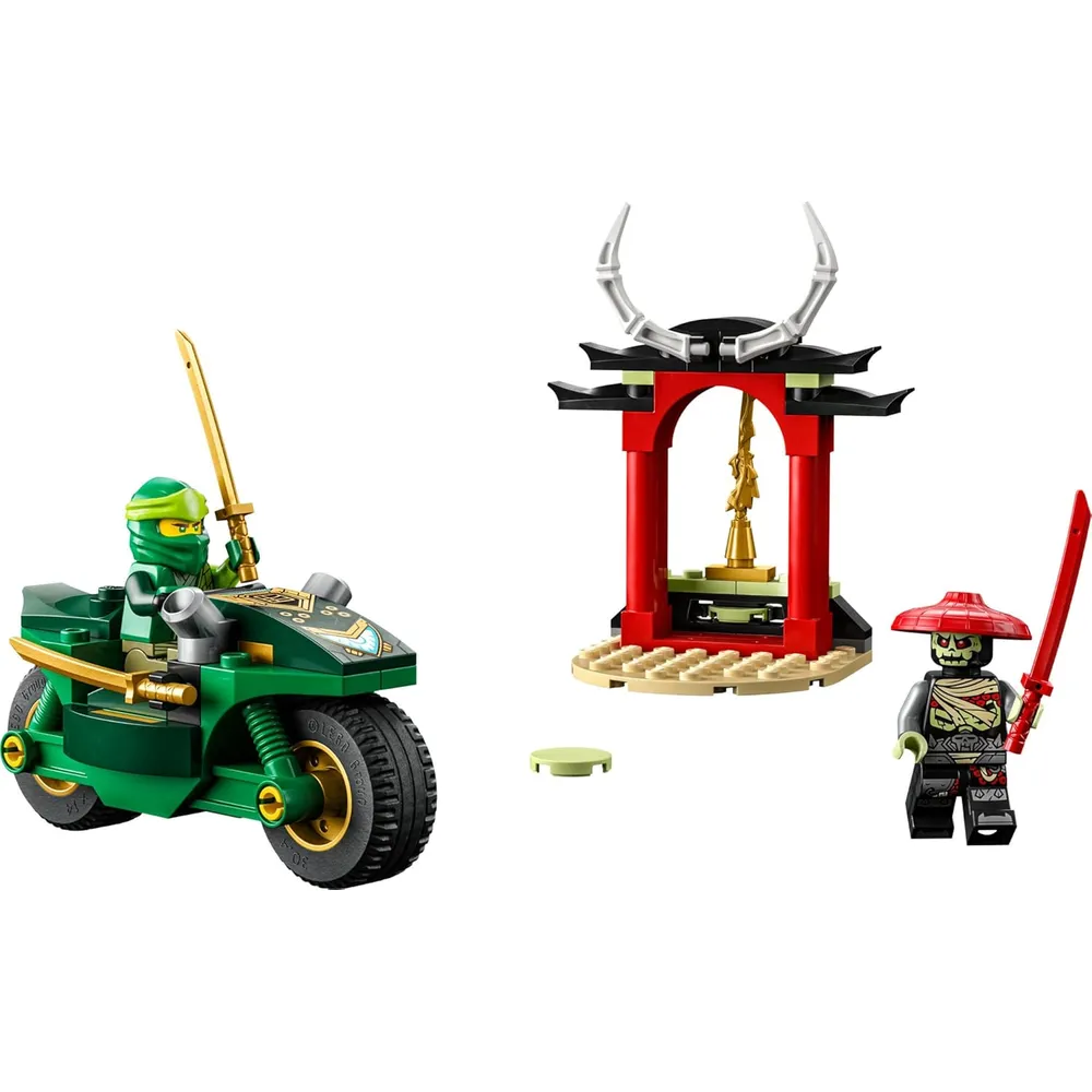 Lego Ninjago moto callejera ninja de Lloyd set fácil de armar para principiantes
