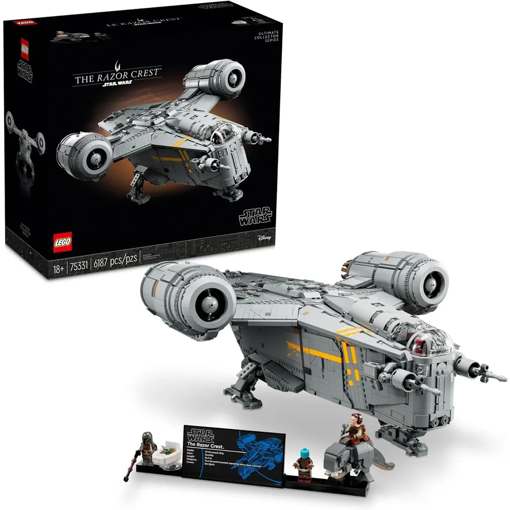 Lego Star Wars Razor Crest set de colección UCS nave icónica de The Mandalorian
