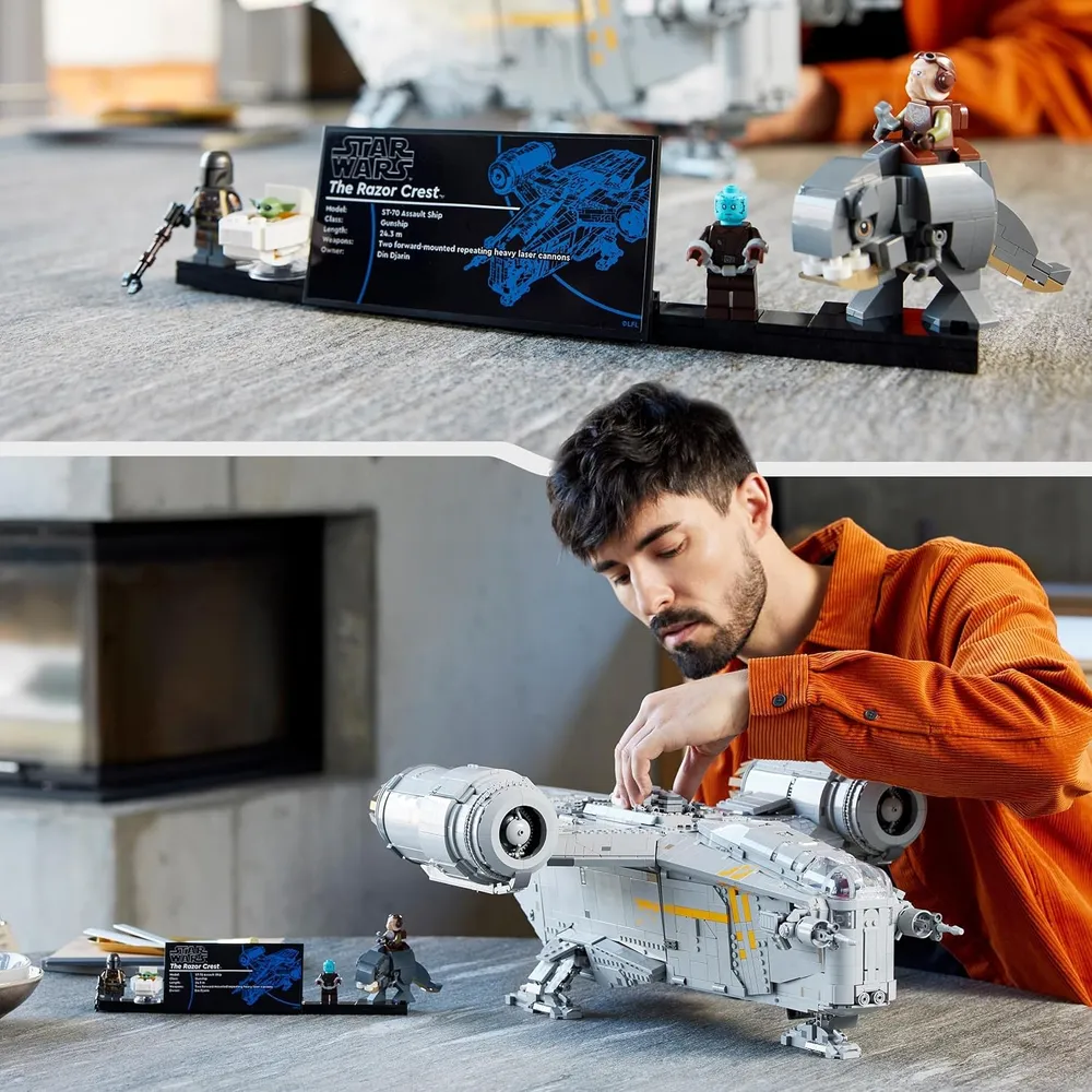 Lego Star Wars Razor Crest set de colección UCS nave icónica de The Mandalorian