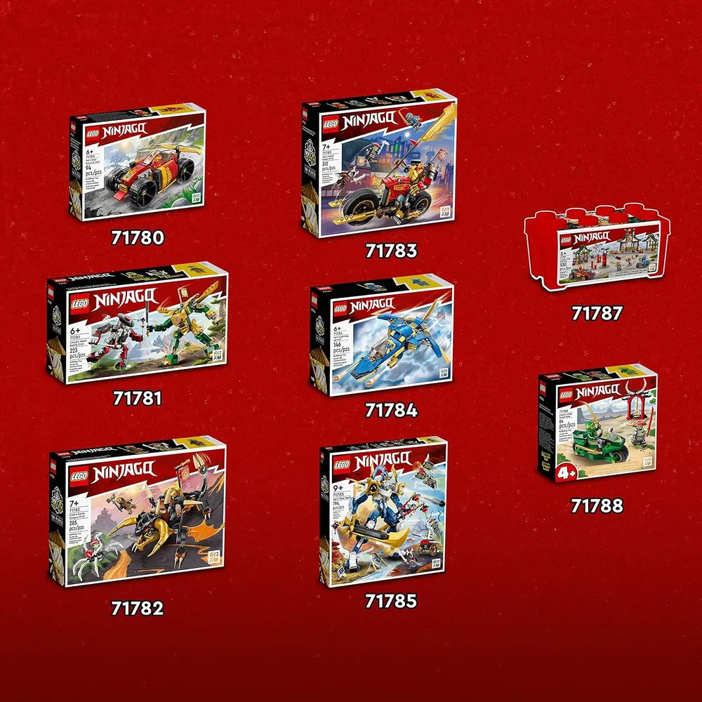 Lego Ninjago dragón de hielo 2 en 1 set de criatura y figura de acción de guerrero
