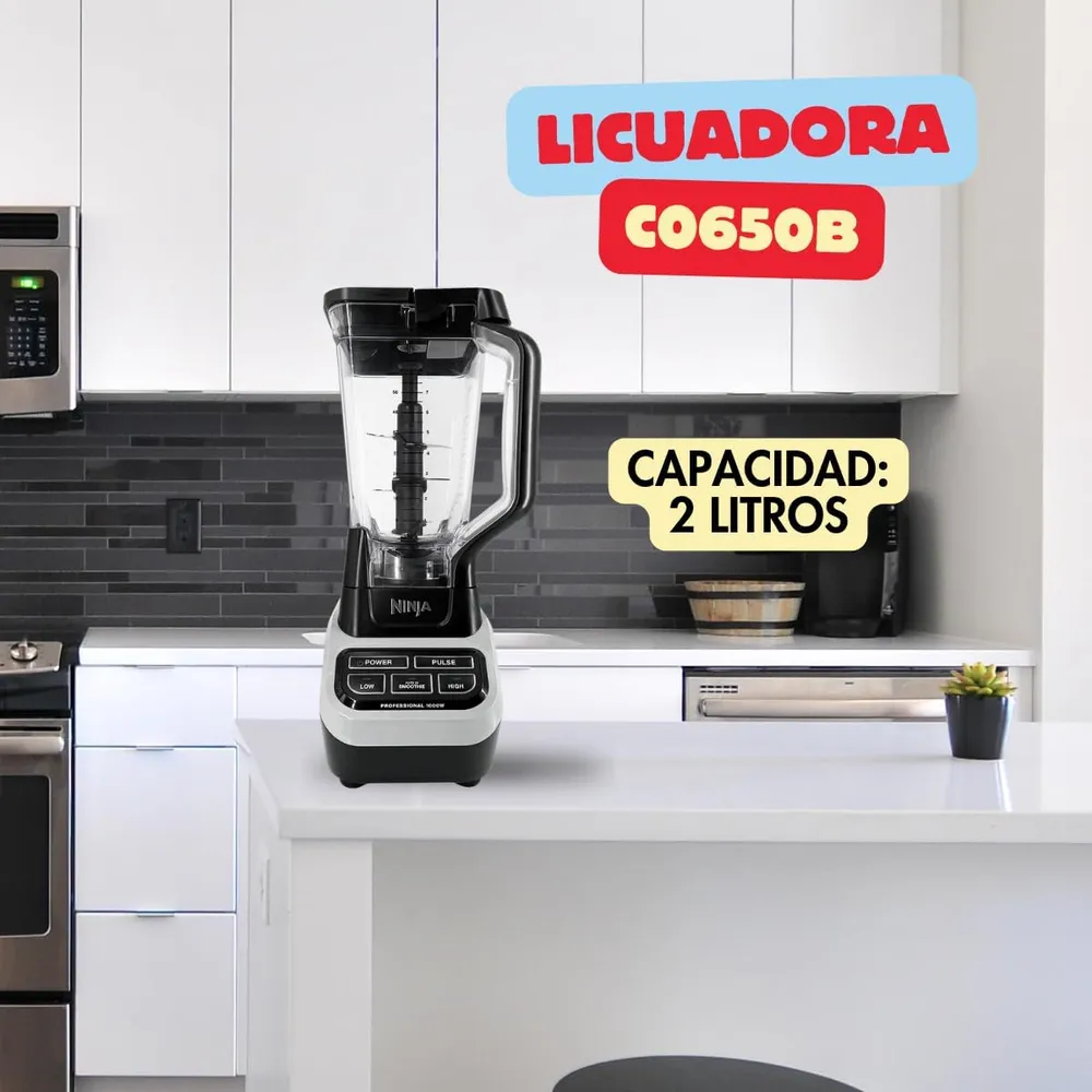 NINJA LICUADORA PROFESIONAL CO650B 72 OZ / 2.13 L | NEGRO