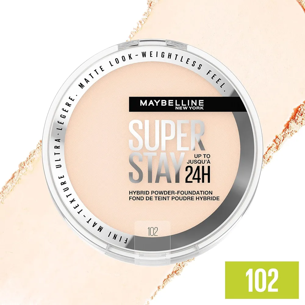 BASE EN POLVO SUPER STAY UP 24H MAYBELLINE