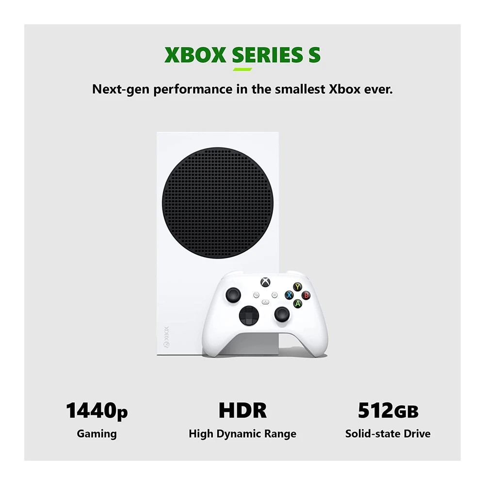 CONSOLA XBOX SERIES S 512GB MICROSOFT | BLANCO