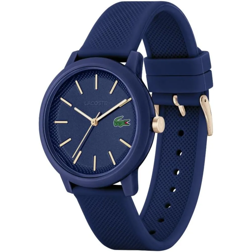 RELOJ LACOSTE 12.12 CUARZO HOMBRE - BLUE SILVER