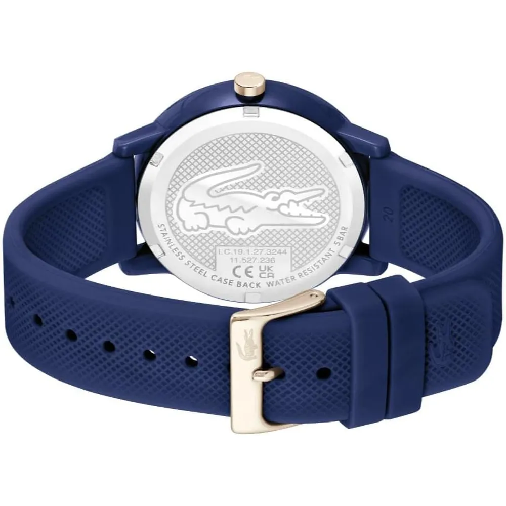 RELOJ LACOSTE 12.12 CUARZO HOMBRE - BLUE SILVER