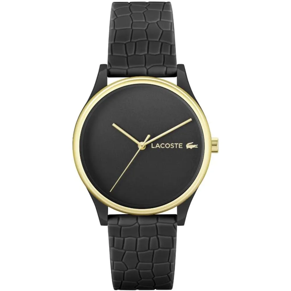 RELOJ LACOSTE CROCODELLE MUJER - Black