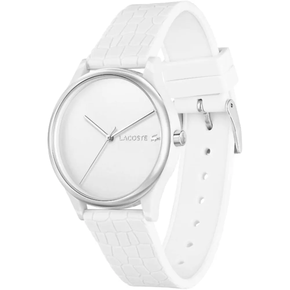RELOJ LACOSTE CROCODELLE MUJER - WHITE