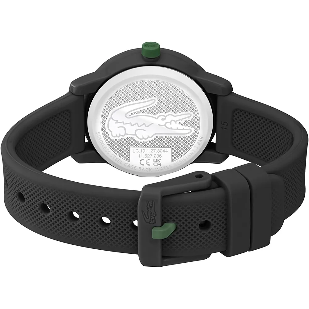 RELOJ LACOSTE 12.12 CUARZO 33 MM NIÑO - BLACK GREEN