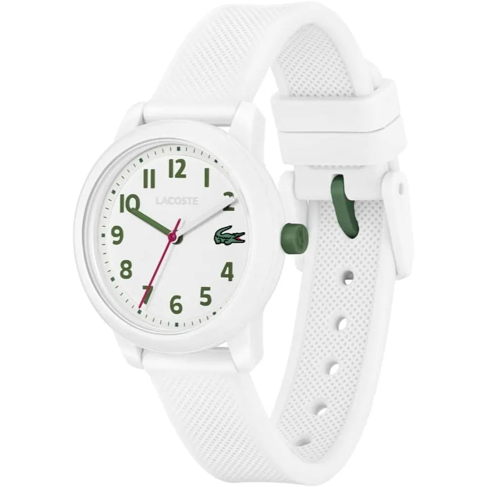 RELOJ LACOSTE 12.12 CUARZO 33 MM NIÑO - WHITE GREEN