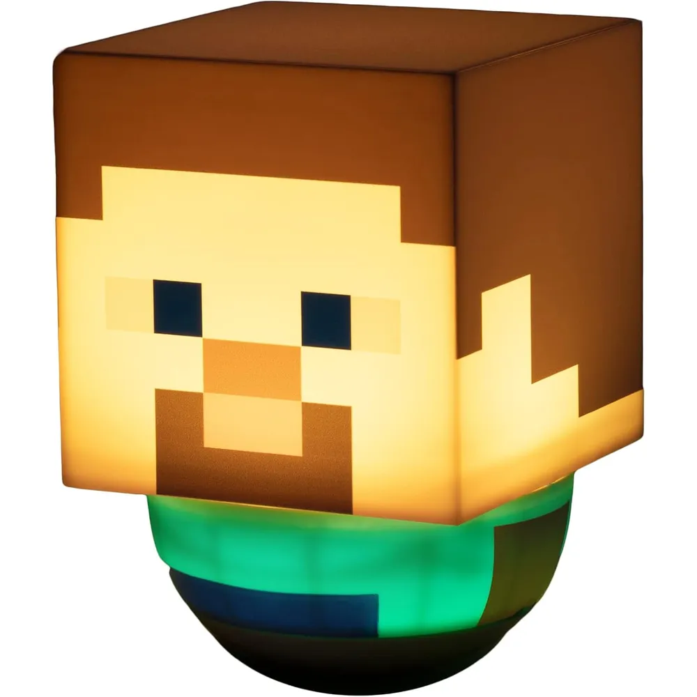 Paladone Minecraft Steve Swaying, luz nocturna oficial
