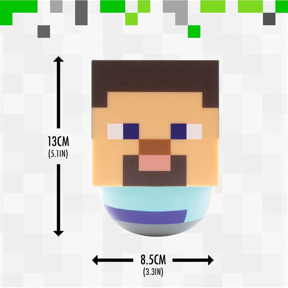 Paladone Minecraft Steve Swaying, luz nocturna oficial
