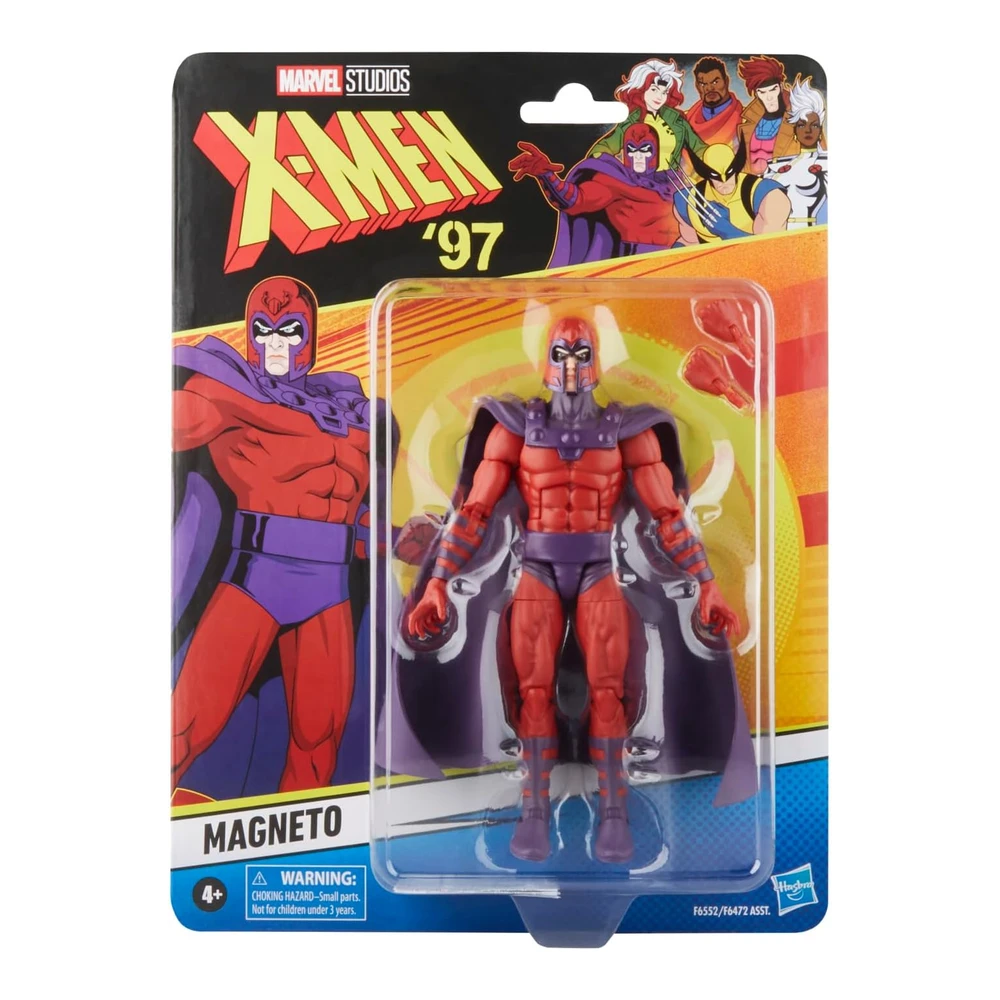 Marvel Hasbro Legends Series Magneto - X-Men '97 Figuras de Acción Coleccionables de 6" - Figuras de Acción de Legends