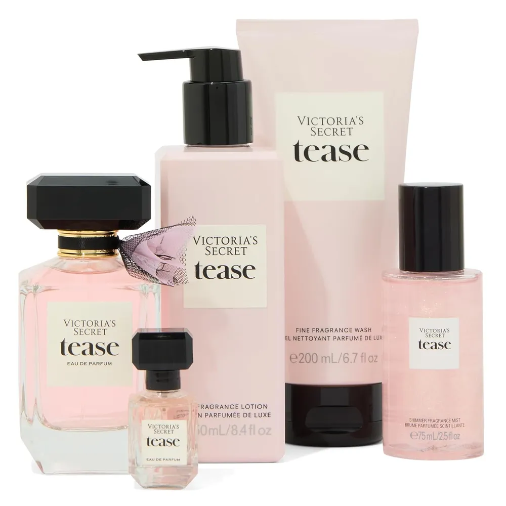SET TEASE ULTIMATE GIFT VICTORIA SECRET MUJER 5PZS