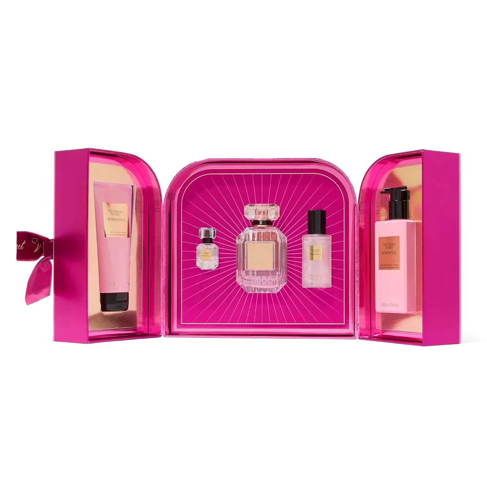 SET BOMBSHELL ULTIMATE GIFT VICTORIA SECRET MUJER 5PZS